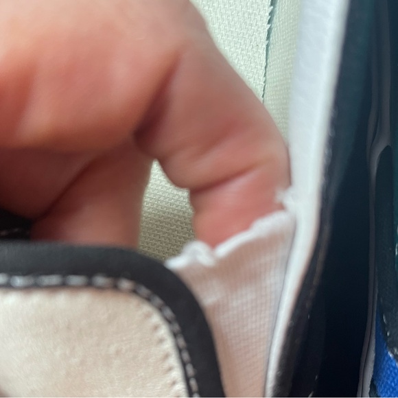 Brand New Vans classic slip-ons with patchwork, 
Size 9 Women's, 7.5 Men - Picture 2 of 4